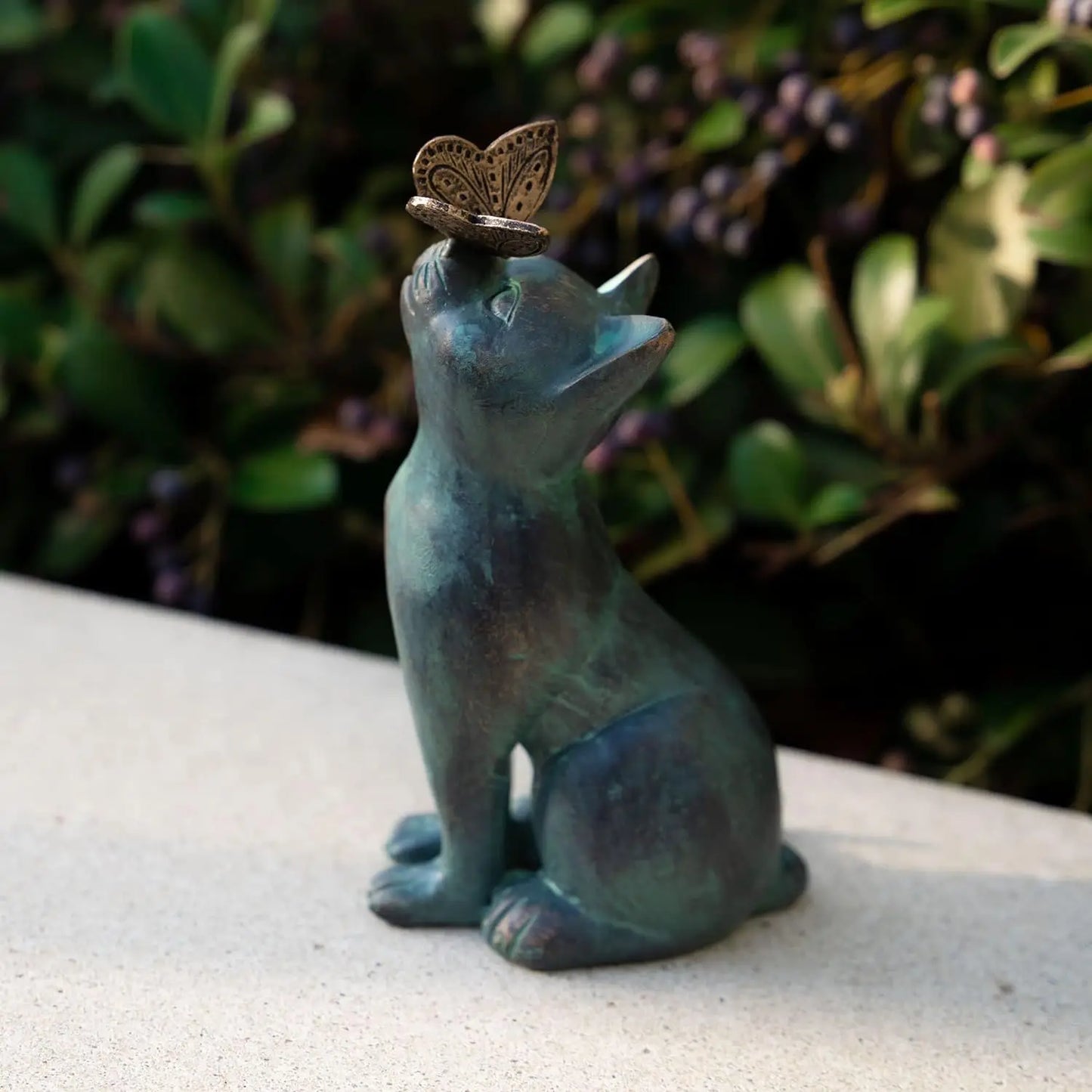 Pastoral Cat Statue